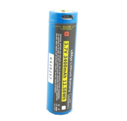 Batterie 18650 de remplacement pour les lampes Kraken NR650\700\900\1200 Hydra 1000\1200