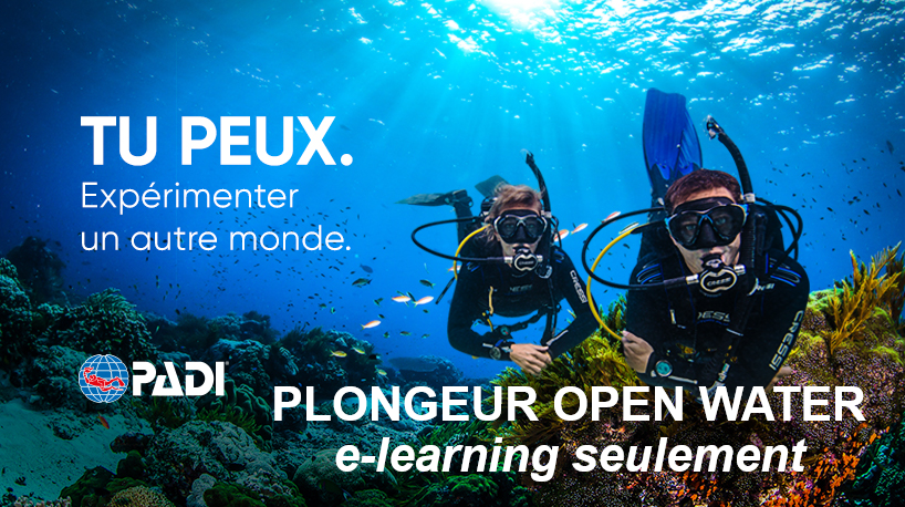 Open Water eLearning - Seulement (includes Processing fee) B2B