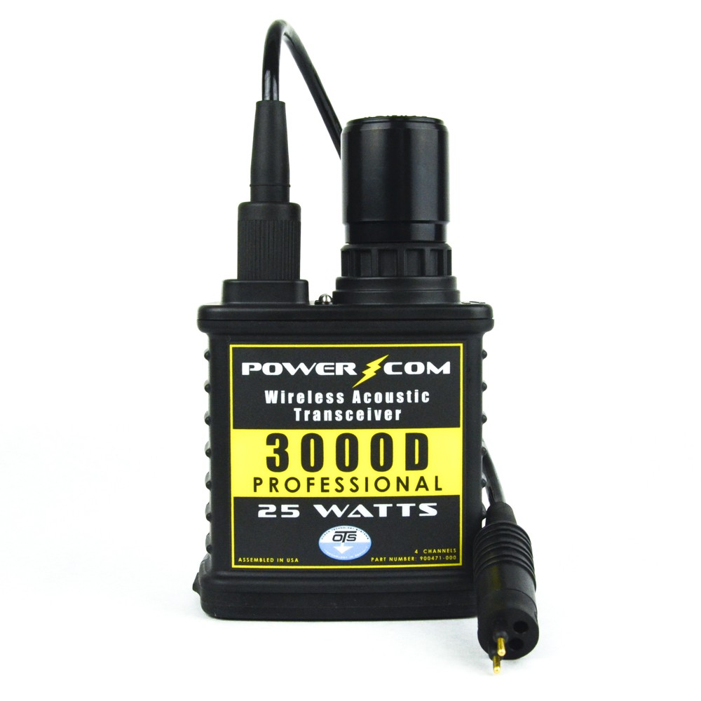 Communication plongeur PowerCom 3000D, 4 Channel (25 Watts Output Power) d'OTS