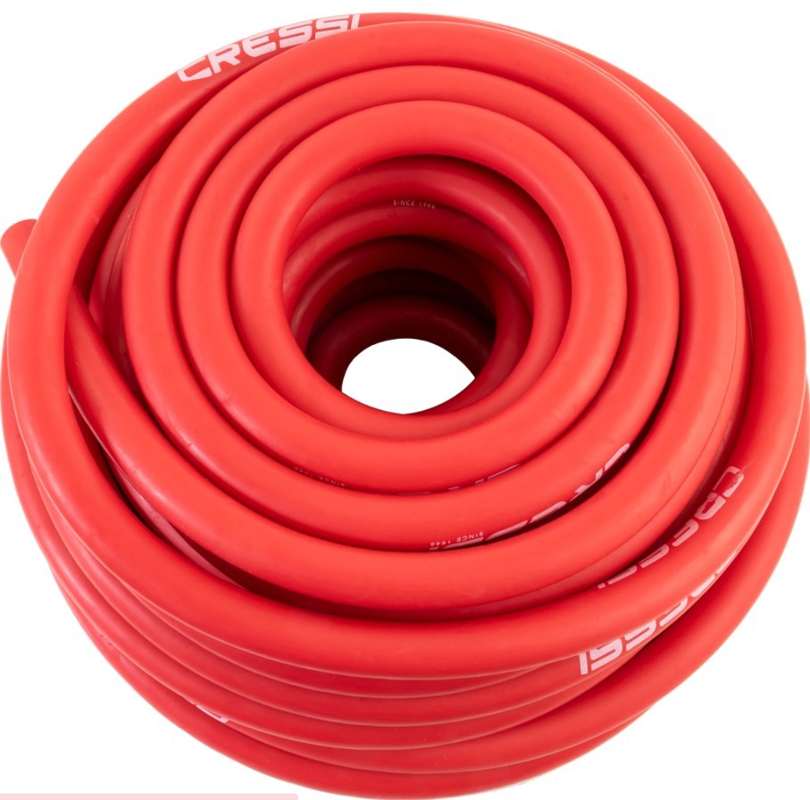 TUBE EN CAOUTCHOUC - ROUGE - Ø14 mm - ØID3,2 (au pied)