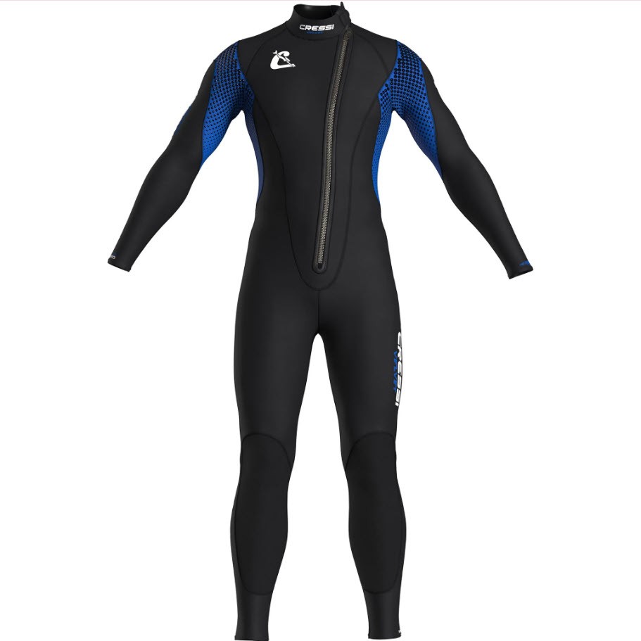 Combinaison humide Velvet 3mm pour Homme de Cressi