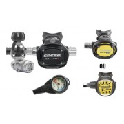 Ensemble de détendeurs CRESSI T10-SC CROMO / GALAXY-R / Octopus / Manomètre
