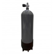 Cylindre en acier FABER 80 pi cu avec botte de caoutchouc