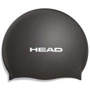 Casque de bain en silicone Head noir